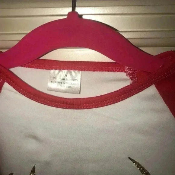 BOUTIQUE CHRISTMAS SHIRT SIZE SMALL BEAUTIFUL DEER HEAD EUC - Picture 2 of 5